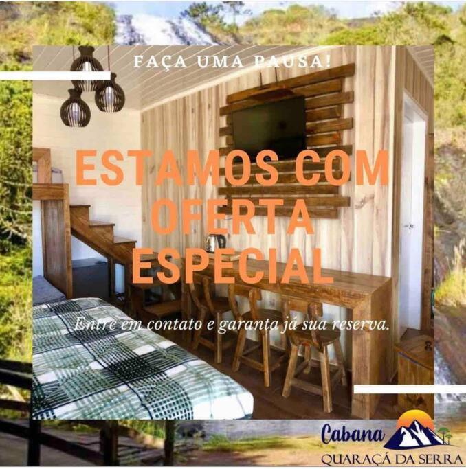 Cabana Quaraca Da Serra Urubici Buitenkant foto